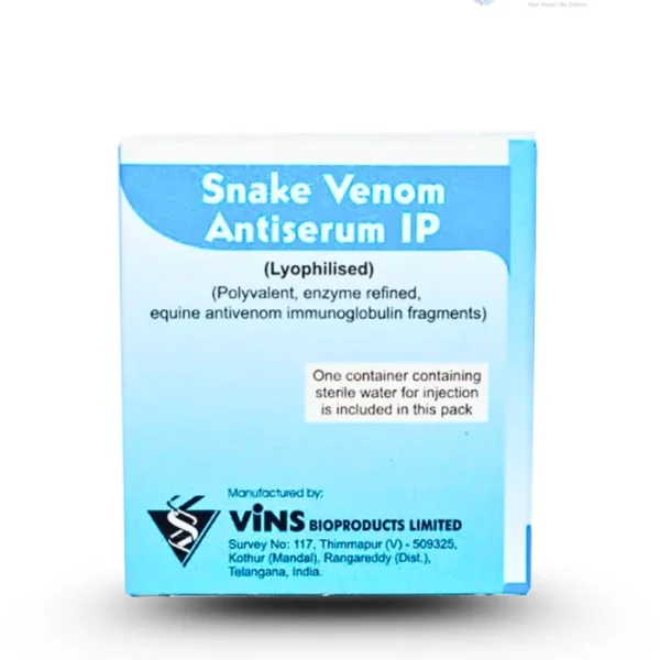 Snake Venom Antiserum I.P. LYOPHILIZED